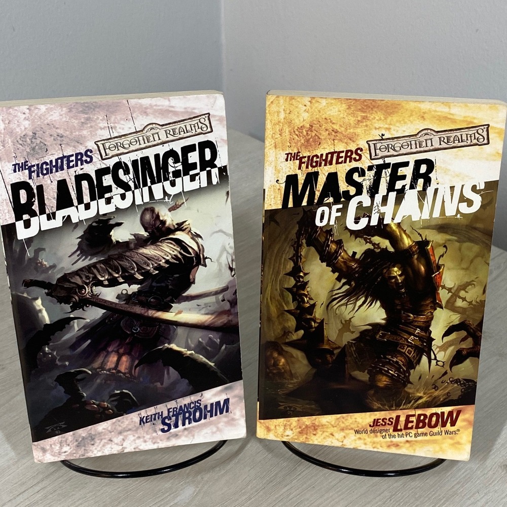Forgotten Realms The Fighters Bladesinger Master of Chains Wizards Fantasy Books